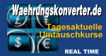 Waehrungskonverter.de - Tagesaktuelle Umtauschkurse in Real Time